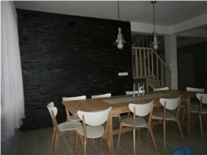 Black Basalt Graphite Facade Stone