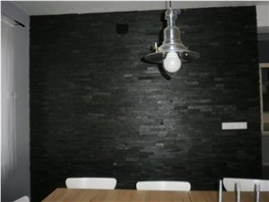 Black Basalt Graphite Facade Stone