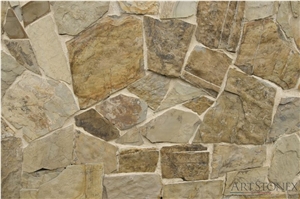 Dendrite Ferns Irregular Flagstone