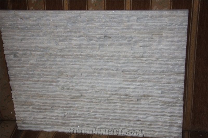 Snow-White Marble Stone Wall Panel White Moon