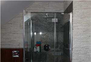 Snow-White Marble Stone Wall Panel White Moon