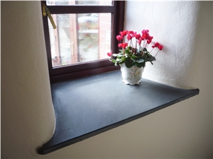Jet Black Granite Window Sills