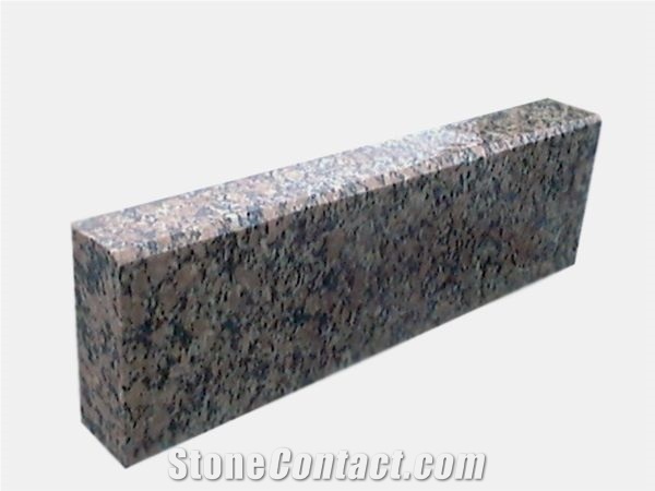Red Granite Kerbstones, Rosso Carpazi Granite Kerbstones, Curbstones