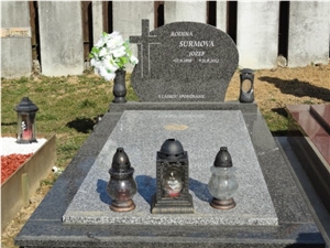 Bohus Grau Tossene Granite Tombstone