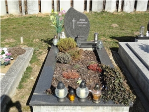 Bohus Grau Tossene Granite Tombstone