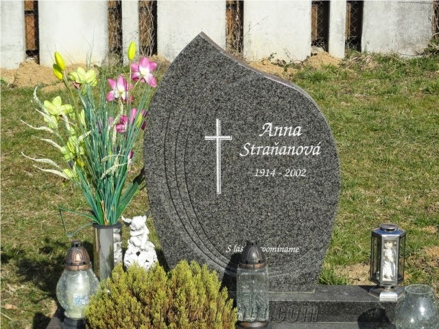 Bohus Grau Tossene Granite Tombstone