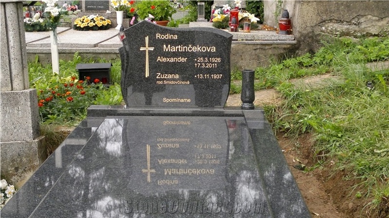 Bohus Grau Tossene Granite Tombstone