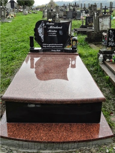 Vanga Red Granite Monument