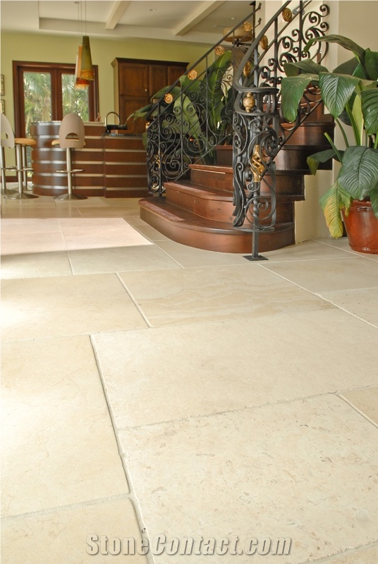 Jerusalem Royal Cream Limestone Floor Tiles