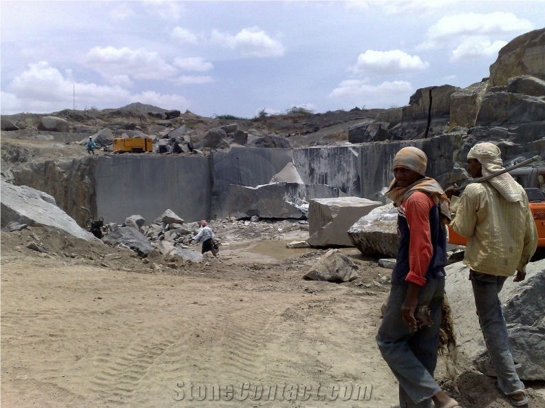 Black Galaxy Granite Blocks