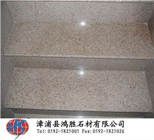 G682 Yellow Rustic Granite Slabs & Tiles, China Yellow Granite