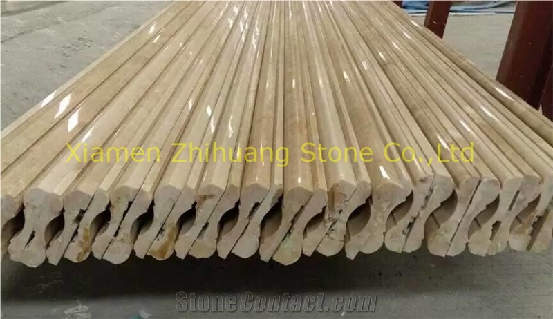Beige Marble Mouldings, China Beige Marble Molding & Border