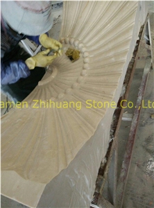 Polished Beige Marble Artifacts & Handcrafts
