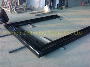 Polished Shanxi Black Granite Window Sills Polished Shanxi Black Granite Window Sills
