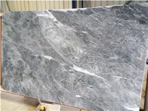 Aliveri Bluegrey Slabs - Grey Crystal Marble, Aliveri Grey, Aliveri Marble, Evoia Grey