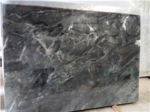 Aliveri Bluegrey Slabs - Grey Crystal Marble, Aliveri Grey, Aliveri Marble, Evoia Grey