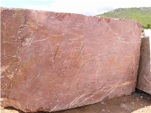Eretria Red Marble Blocks