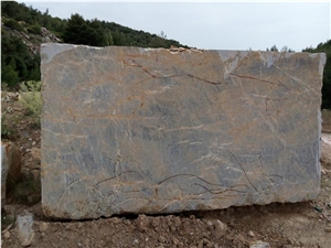 Mykalissos Golden River Marble Blocks