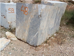 Mykalissos Imperial Grey Marble Blocks