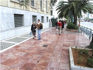 Ritsona Red - Mykalissos Royal Red Walkway Pavers