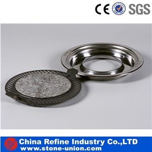 Black Basalt Steak Cooking Stone, Popular Kitchen Hood,Trays,Dishes,Plates,Kitchen Accessories, Dining Accessories