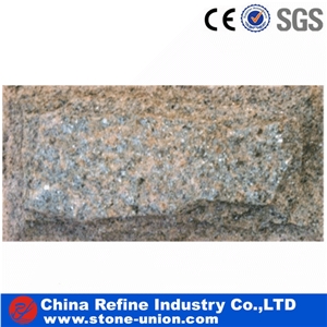 Building Material Exterior Wall Pink Quartzite Mushroom,Mushroom Wall Cladding, Split Face Mushroom Stone,Decorative Wall Panel Stone