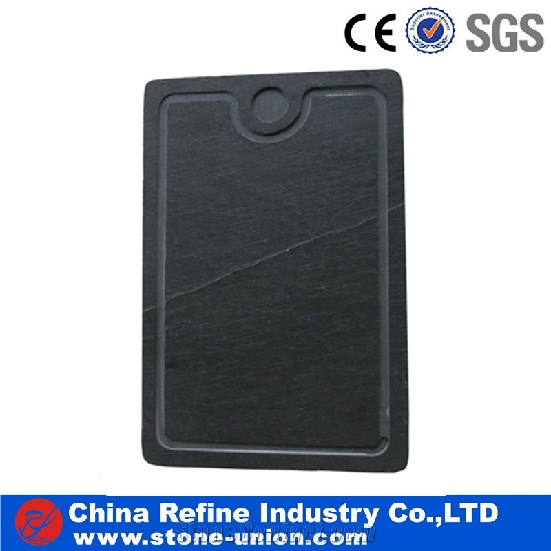 Cheap Black Slate Plate , Popular Slate Trays,Tea Trays,Dishes,Plates,Dining Accessories,Cookware