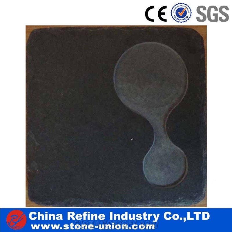 Cheap Black Slate Plate , Popular Slate Trays,Tea Trays,Dishes,Plates,Dining Accessories,Cookware