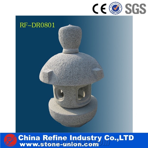Cheap Japanese Stone Lantern, Grey Granite Lanterns,Japanese Stone Lantern for Decoration,Granite Marble, Natural Stone Lanterns,Stone Solar Lanterns