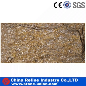 China Natural Stone Pink Quartzite Mushroom Cladding,Split Face Multicolor Quartzite Mushroom Stone for Walling Cladding