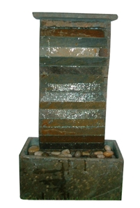 Classical Natural Slate Fountain , Water Fountain Slate Carving,Garden Fountains,Exterior Fountains,Sculptured Fountains,Water Features