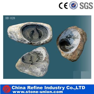 Customized Stone Granite Flower Pots , Modern Decorated Vase and Planter,Flower Pots,Flower Stand,Planter Pots