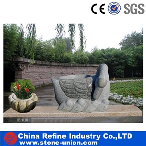 Customized Stone Granite Flower Pots , Modern Decorated Vase and Planter,Flower Pots,Flower Stand,Planter Pots