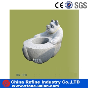 Customized Stone Granite Flower Pots , Modern Decorated Vase and Planter,Flower Pots,Flower Stand,Planter Pots