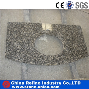 Dark Grey Granite Countertop Pattern, Kitchen Countertop Designs, Customized Kitchen Island, Worktops, Desk Tops