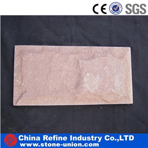 Decorated Mushroom Sandstone , Popular Sandstone Mushroom Tile for Wall Cladding,Split Face Wall Cladding, Decorative Wall Panel Stone