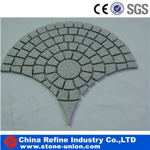 Granite Cobble Stone , Granite Exterior Pattern , Driveway Paving Stone , Walkway Paver,Exterior Pattern Flooring, Natural Building Stone Outdoor Use