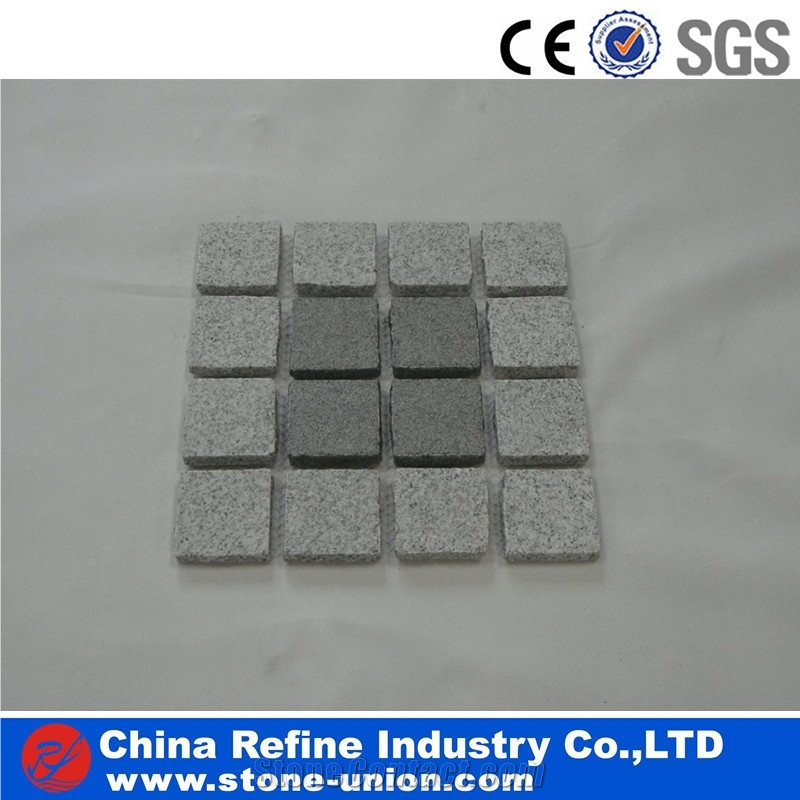 Granite Cobble Stone , Granite Exterior Pattern , Driveway Paving Stone , Walkway Paver,Exterior Pattern Flooring, Natural Building Stone Outdoor Use