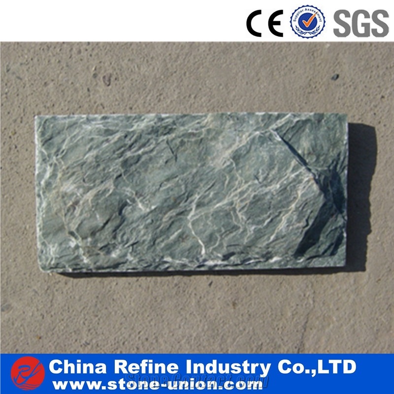 Green Sandstone Mushroom Tiles Exporter for Wall Cladding，Dark Grey Limestone Mushroomed Cladding,Lime Stone Mushroomed Stone,Dark Grey Mushroom Stone,Building Stone,Mushroom Wall Cladding