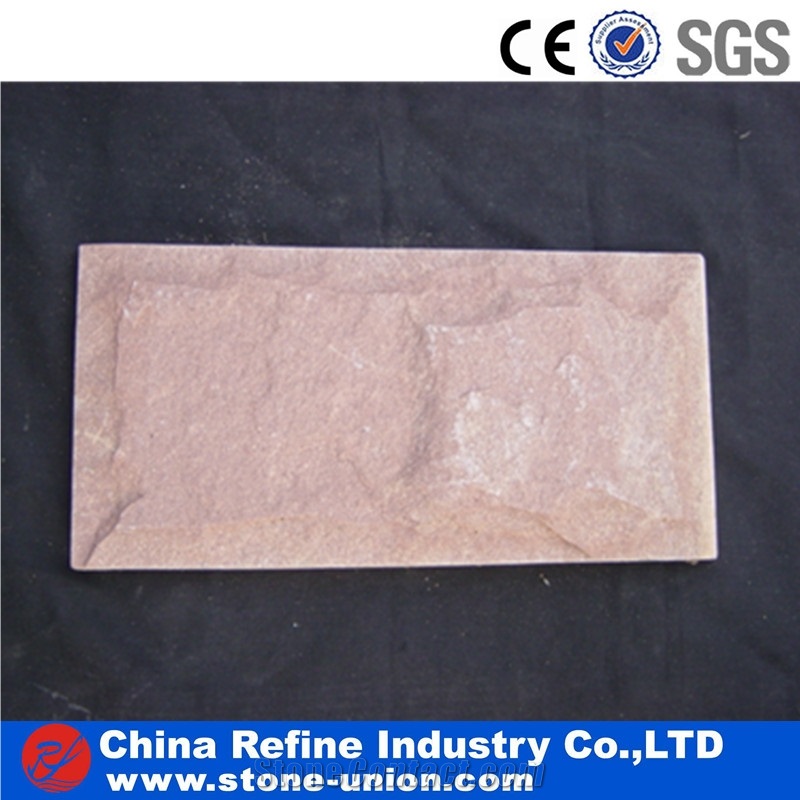 Green Sandstone Mushroom Tiles Exporter for Wall Cladding，Dark Grey Limestone Mushroomed Cladding,Lime Stone Mushroomed Stone,Dark Grey Mushroom Stone,Building Stone,Mushroom Wall Cladding