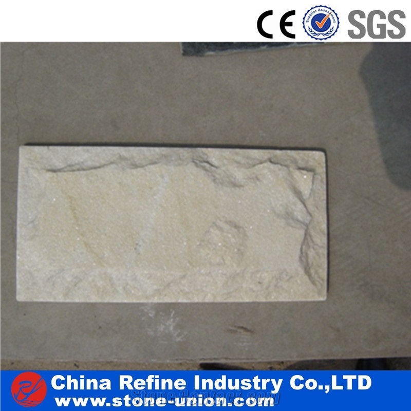 Green Sandstone Mushroom Tiles Exporter for Wall Cladding，Dark Grey Limestone Mushroomed Cladding,Lime Stone Mushroomed Stone,Dark Grey Mushroom Stone,Building Stone,Mushroom Wall Cladding