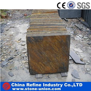 Green Slate Stone Flooring , Natural Stone Tiles Green Color,Green Slate Natural Finished Floor Wall Tile,Green Slate Natural