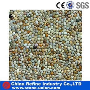 Green Stone Pebble from China Factory,Polished Different Sizes Polished Pebble River Stone for Decoration in Landscaping ,Garden , Walkway,River Stone