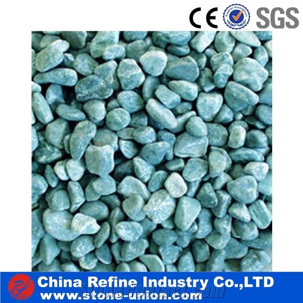 Green Stone Pebble from China Factory,Polished Different Sizes Polished Pebble River Stone for Decoration in Landscaping ,Garden , Walkway,River Stone