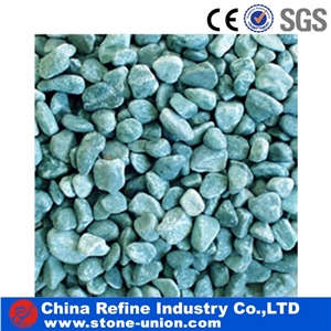 Green Stone Pebble from China Factory,Polished Different Sizes Polished Pebble River Stone for Decoration in Landscaping ,Garden , Walkway,River Stone