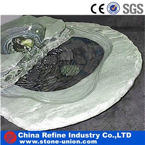 Grey Slate Fountain with Simple Design , High Quality Slate Stone Fountain,Garden Fountains,Exterior Fountains,Water Features, Wall Mounted Fountains