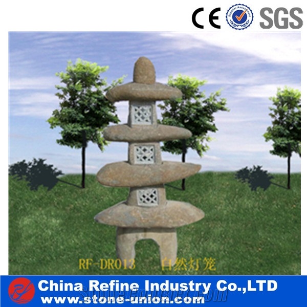 Japanese Pagoda Lantern for Garden Decoration,Antique Japanese Stone Lantern,Garden Outdoor Granite Lantern