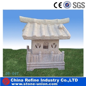 Japanese Style Stone Lantern with Factory Price,Antique Japanese Stone Lantern,Garden Outdoor Granite Lantern