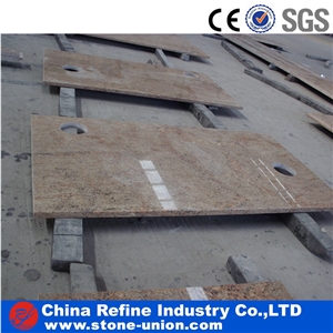 Kashmir Gold Granite Exporter , Cheap India Golden Granite Flooring Slabs & Tiles