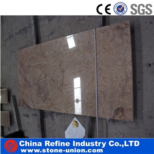 Kashmir Gold Granite Exporter , Cheap India Golden Granite Flooring Slabs & Tiles